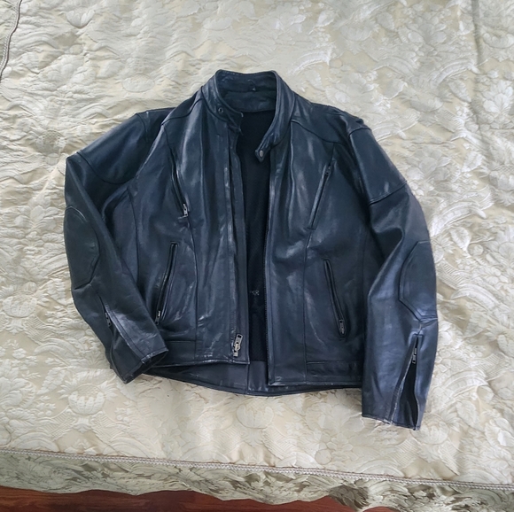 Men's motorcycle jacket - Picture 1 of 4
